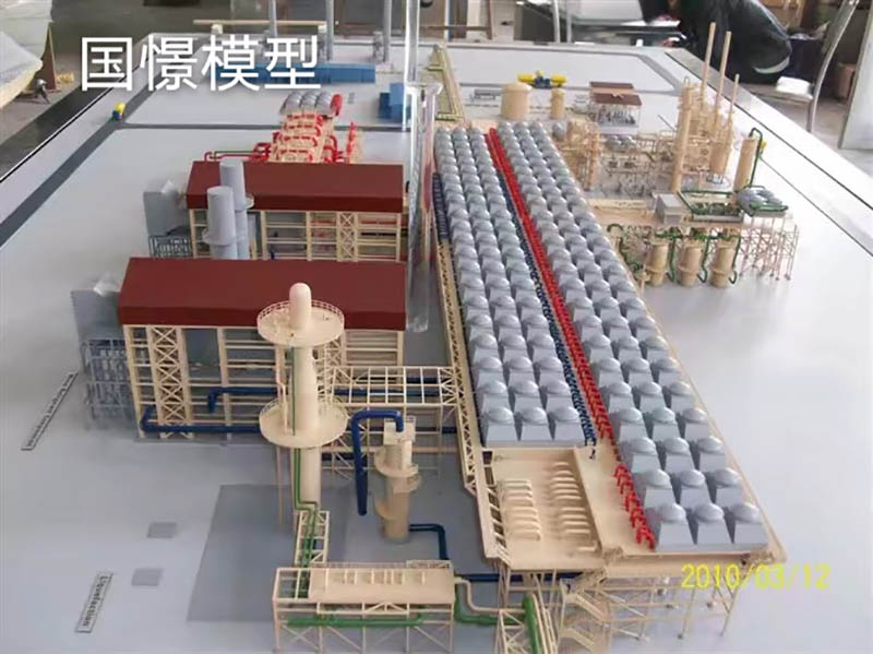 巴楚县工业模型